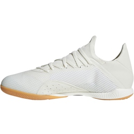 Încălțăminte de interior adidas X Tango 18.3 In M DB2439 alb bej 2