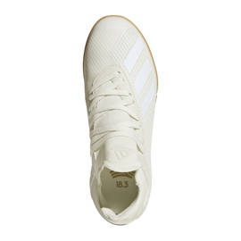 Ghete de fotbal Adidas X Tango 18.3 In Jr DB2427 alb alb 1