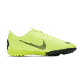 Pantofi de fotbal Nike Mercurial VaporX 12 Academy Gs Tf Jr AH7342-701 multicolor galben 3
