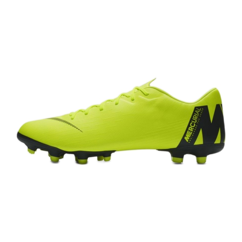 Pantofi de fotbal Nike Mercurial Vapor 12 Academy Fg M AH7375-701 galben galben 1 Pantofi de fotbal Nike Mercurial Vapor 12 Academy Fg M AH7375-701 galben galben 1