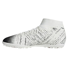Ghete de fotbal Adidas Nemeziz 18.3 Tf M D97986 alb alb 1