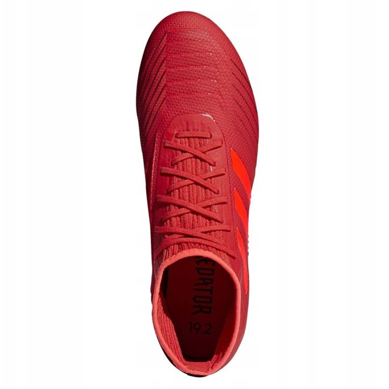 Ghete de fotbal Adidas Predator 19.2 Fg M D97940 multicolor roșu 2