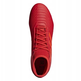 Ghete de fotbal Adidas Predator 19.3 Fg M BB9334 multicolor roșu 2 Ghete de fotbal Adidas Predator 19.3 Fg M BB9334 multicolor roșu 2