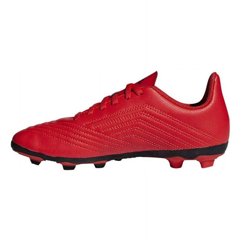Ghete de fotbal Adidas Predator 19.4 FxG Jr CM8541 multicolor roșu 1 Ghete de fotbal Adidas Predator 19.4 FxG Jr CM8541 multicolor roșu 1