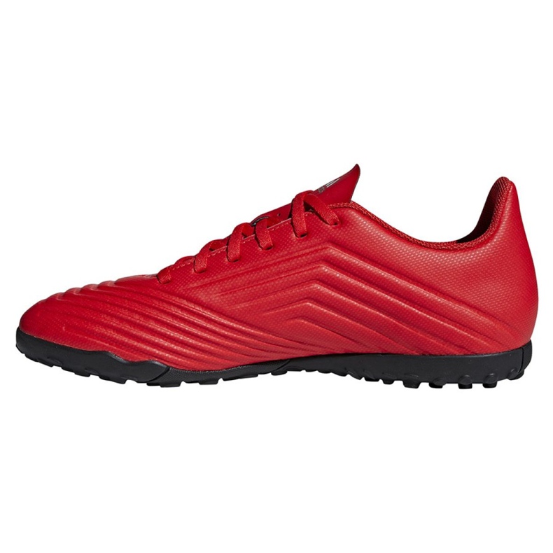 Ghete de fotbal Adidas Predator 19.4 Tf M D97973 roșu roșu 1 Ghete de fotbal Adidas Predator 19.4 Tf M D97973 roșu roșu 1