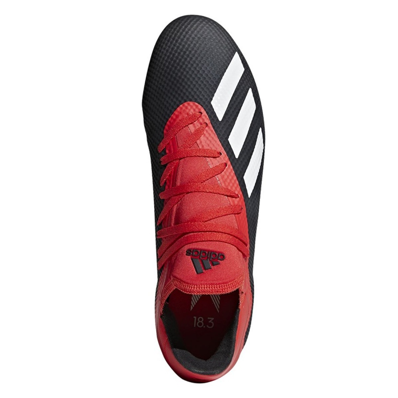 Ghete de fotbal Adidas X 18.3 Ag M F36627 negru negru 2