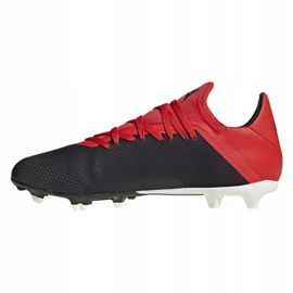 Ghete de fotbal Adidas X 18.3 Fg M BB9366 negru negru 1