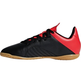 Încălțăminte de interior adidas X 18.4 In Jr B9409 negru negru 2