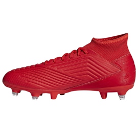 Ghete de fotbal Adidas Predator 19.3 Sg M D97958 roșu roșu 1 Ghete de fotbal Adidas Predator 19.3 Sg M D97958 roșu roșu 1