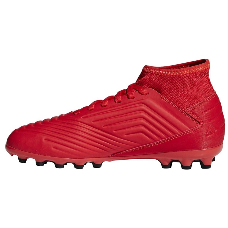 Ghete de fotbal Adidas Predator 19.3 Jr D98005 roșu roșu 1