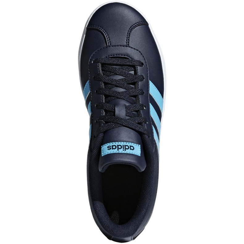 Încălțăminte adidas Vl Court 2.0 K Jr B75695 albastru albastru marin 1