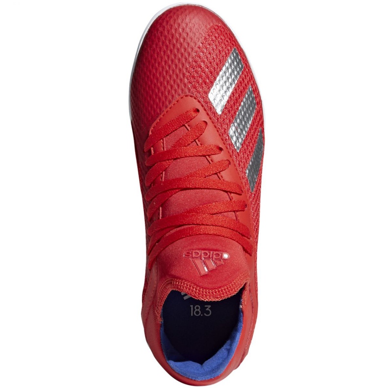 Încălțăminte de interior adidas X 18.3 In Jr BB9396 multicolor roșu 1