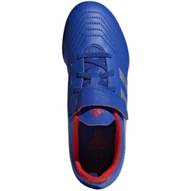 Ghete de fotbal Adidas Predator 19.4 Tf Jr CM8559 albastru albastru 2