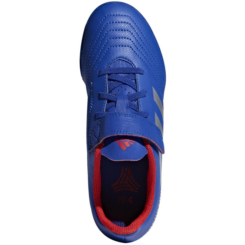 Ghete de fotbal Adidas Predator 19.4 Tf Jr CM8559 albastru albastru 2