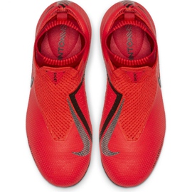 Pantofi de fotbal Nike Phantom Vsn Elite Df Mg Jr AO3289-600 multicolor roșu 1