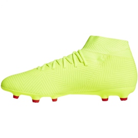 Ghete de fotbal Adidas Nemeziz 18.3 Fg M BB9438 multicolor galben 2 Ghete de fotbal Adidas Nemeziz 18.3 Fg M BB9438 multicolor galben 2
