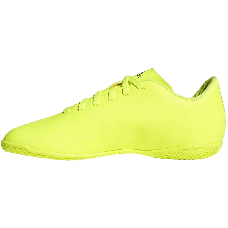 Încălțăminte de interior adidas Nemeziz 18.4 In Jr CM8519 galben galben 1 Încălțăminte de interior adidas Nemeziz 18.4 In Jr CM8519 galben galben 1