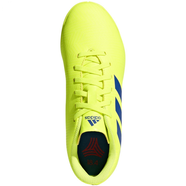 Încălțăminte de interior adidas Nemeziz 18.4 In Jr CM8519 galben galben 2 Încălțăminte de interior adidas Nemeziz 18.4 In Jr CM8519 galben galben 2