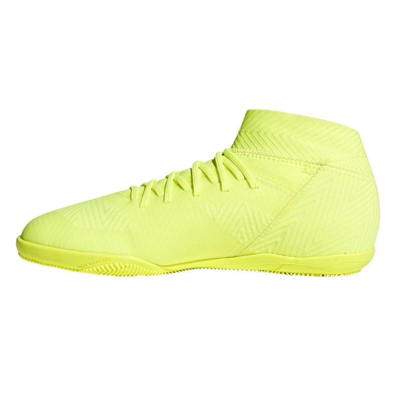 Încălțăminte de interior adidas Nemeziz 18.3 In Jr CM8512 galben galben 1 Încălțăminte de interior adidas Nemeziz 18.3 In Jr CM8512 galben galben 1