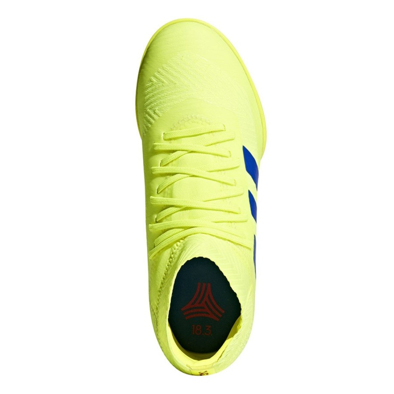 Încălțăminte de interior adidas Nemeziz 18.3 In Jr CM8512 galben galben 2 Încălțăminte de interior adidas Nemeziz 18.3 In Jr CM8512 galben galben 2