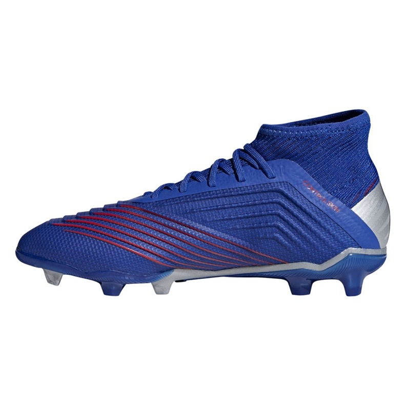 Ghete de fotbal Adidas Predator 19.1 Fg Jr CM8530 albastru albastru 1 Ghete de fotbal Adidas Predator 19.1 Fg Jr CM8530 albastru albastru 1