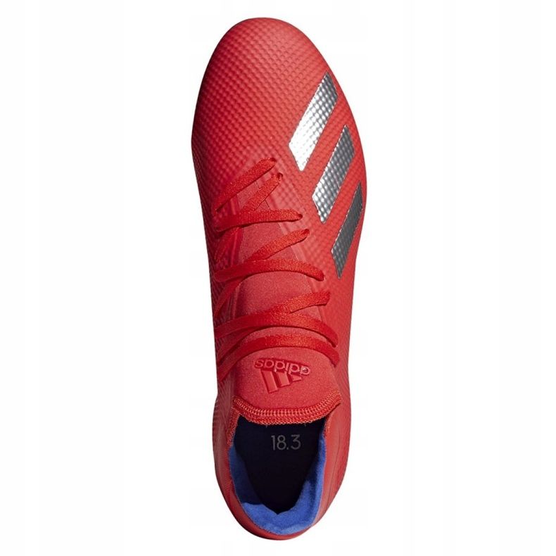 Ghete de fotbal Adidas X 18.3 Ag M BC0299 multicolor roșu 2 Ghete de fotbal Adidas X 18.3 Ag M BC0299 multicolor roșu 2