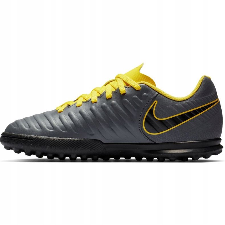 Pantofi de fotbal Nike Tiempo Legend 7 Club Tf Jr AH7261-070 negru gri 1