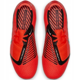 Pantofi de fotbal Nike Phantom Venom Elite Fg Jr AO0401-600 multicolor roșu 2 Pantofi de fotbal Nike Phantom Venom Elite Fg Jr AO0401-600 multicolor roșu 2