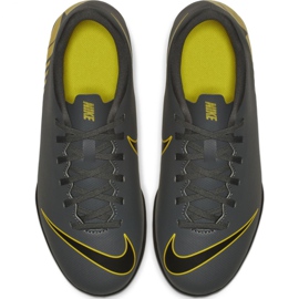 Pantofi de fotbal Nike Mercurial Vapor X 12 Club Tf Jr AH7355-070 negru gri 2
