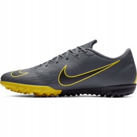 Pantofi de fotbal Nike Mercurial Vapor X 12 Academy Tf M AH7384-070 negru gri 1
