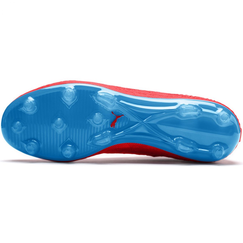 Ghete de fotbal Puma Future 19.2 Netfit Fg Ag M 105536 01 multicolor roșu 1