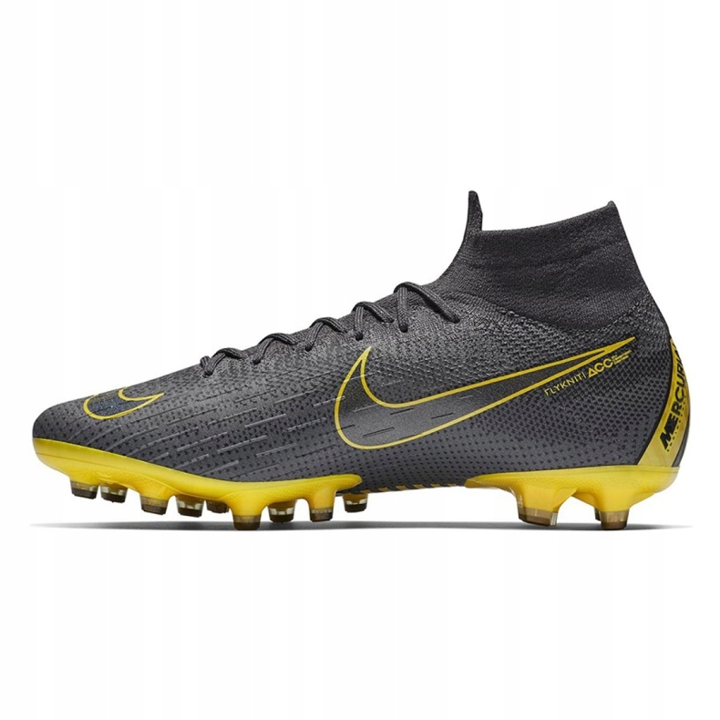 Pantofi de fotbal Nike Mercurial Superfly 6 Elite Ag Pro M AH7377-070 negru gri 1