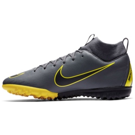 Pantofi de fotbal Nike Mercurial SuperflyX 6 Academy Gs Tf Jr AH7344-070 multicolor gri 1