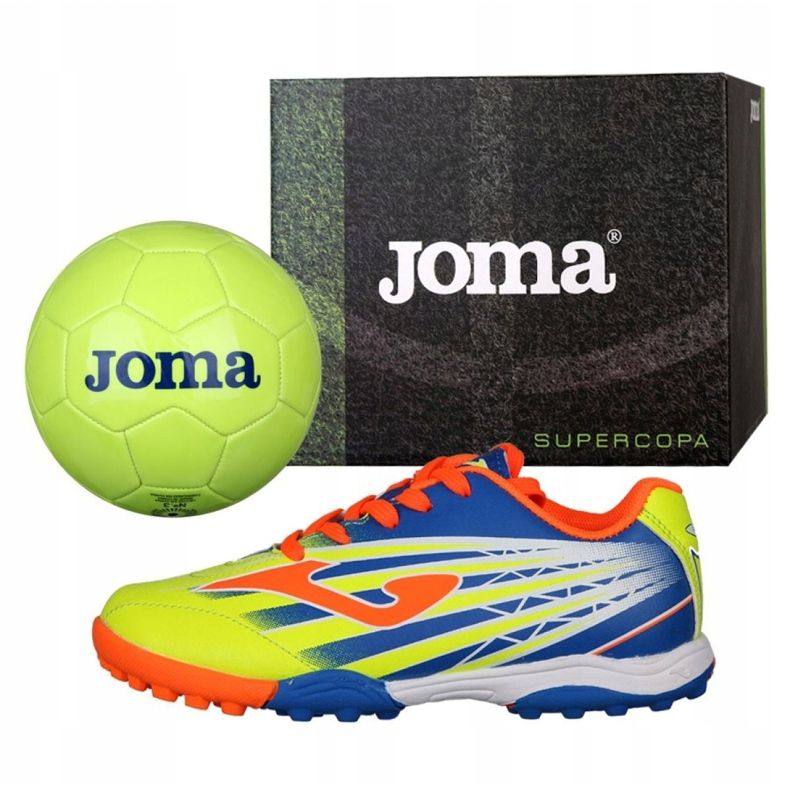 Ghete de fotbal Joma Super Copa Jr Tf SCJS.911.TF + Minge gratuită multicolor 1