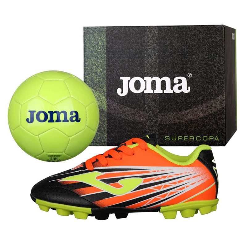 Ghete de fotbal Joma Super Copa Jr Fg SCJS.901.24 + Minge gratuită multicolor multicolor 1 Ghete de fotbal Joma Super Copa Jr Fg SCJS.901.24 + Minge gratuită multicolor multicolor 1