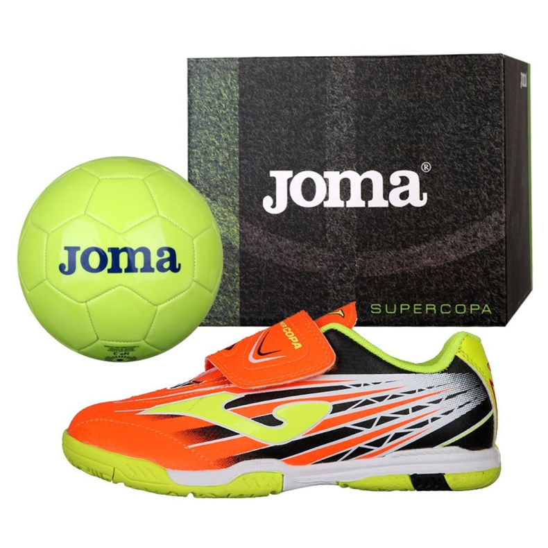 Încălțăminte de interior Joma Super Copa Jr În SCJS.908.IN + Ball Gratis multicolor multicolor 1