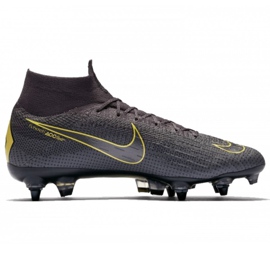 Pantofi de fotbal Nike Mercurial Superfly 6 Elite SG-Pro Ac M AH7366-077 multicolor negru 1 Pantofi de fotbal Nike Mercurial Superfly 6 Elite SG-Pro Ac M AH7366-077 multicolor negru 1