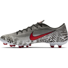 Pantof de fotbal Nike Mercurial Vapor 12 Academy Neymar FG / MG M AO3131-170 alb alb 2