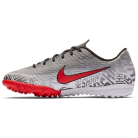 Pantof de fotbal Nike Mercurial Vapor 12 Academy Neymar Tf Jr AO9476-170 gri gri 1 Pantof de fotbal Nike Mercurial Vapor 12 Academy Neymar Tf Jr AO9476-170 gri gri 1
