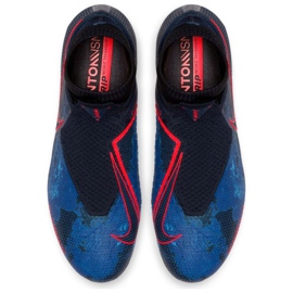 Pantofi de fotbal Nike Phantom Vsn Elite Df Fg M AO3262-440 albastru albastru 1