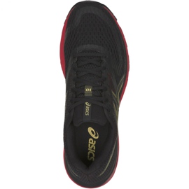 Pantofi de alergare Asics Gel-Pulse 10 M 1011A604-001 negru roșu galben 1