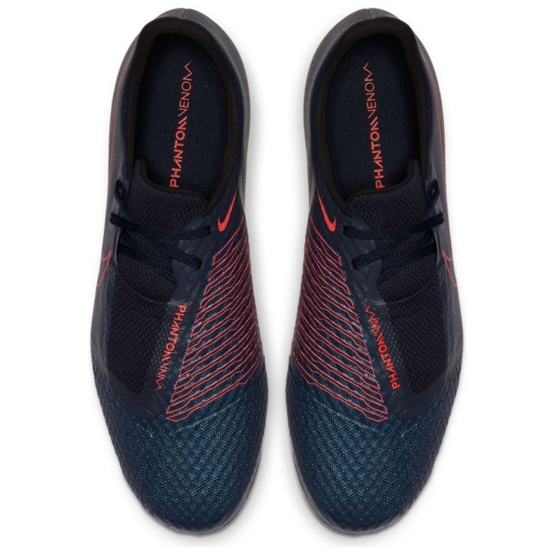 Pantofi de fotbal Nike Phantom Venom Academy Fg M AO0566-440 albastru marin albastru marin 2 Pantofi de fotbal Nike Phantom Venom Academy Fg M AO0566-440 albastru marin albastru marin 2