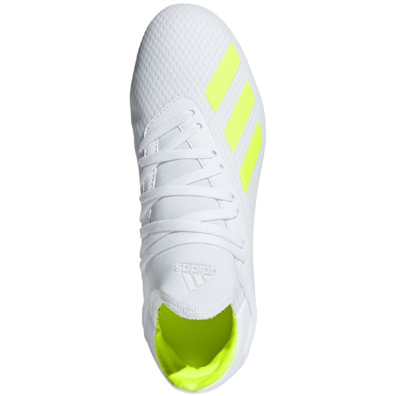 Ghete de fotbal Adidas X 18.3 Fg Jr BB9372 multicolor alb 1