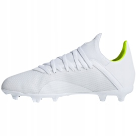 Ghete de fotbal Adidas X 18.3 Fg Jr BB9372 multicolor alb 2