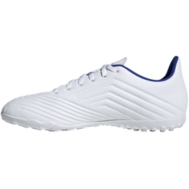 Ghete de fotbal Adidas Predator 19.4 Tf M D97971 alb alb 1