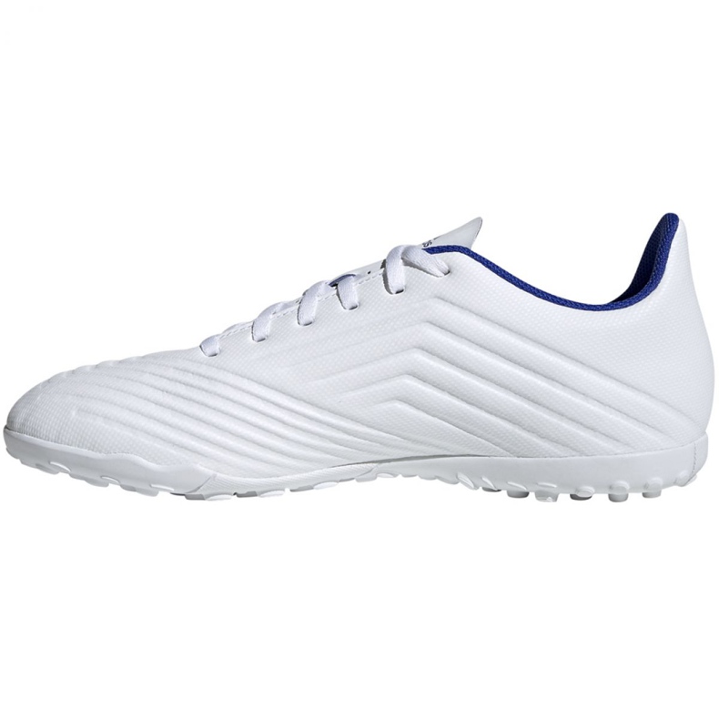 Ghete de fotbal Adidas Predator 19.4 Tf M D97971 alb alb 1
