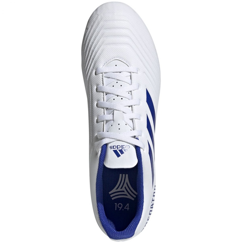 Ghete de fotbal Adidas Predator 19.4 Tf M D97971 alb alb 2