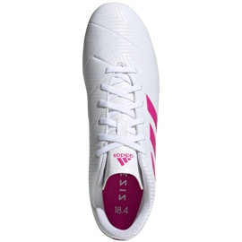 Ghete de fotbal Adidas Nemeziz 18.4 FxG M D97990 multicolor alb 1