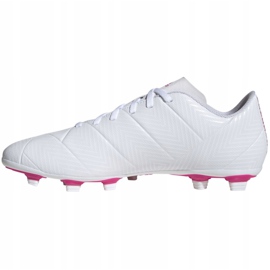 Ghete de fotbal Adidas Nemeziz 18.4 FxG M D97990 multicolor alb 2