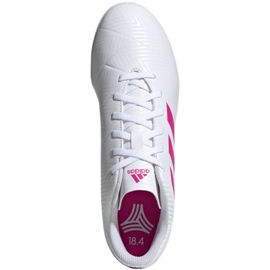 Ghete de fotbal Adidas Nemeziz 18.4 Tf M D97993 multicolor alb 1